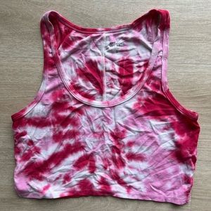 Cropped Tie Dye Tank